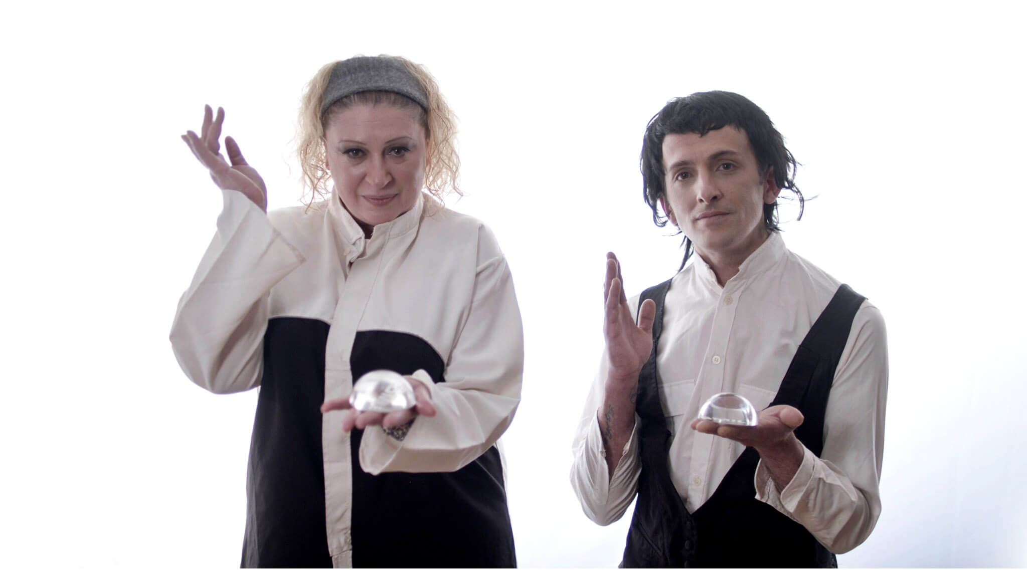 A frame from the movie Adam Susbes Last Interview