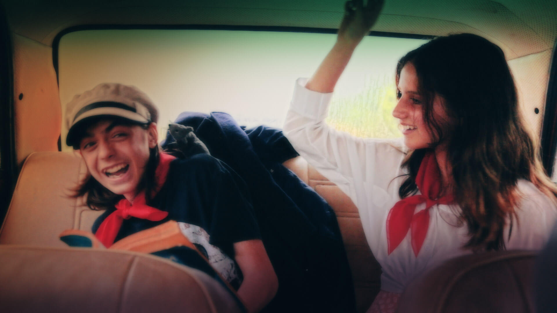 A frame from the movie Adam Susbes Last Interview