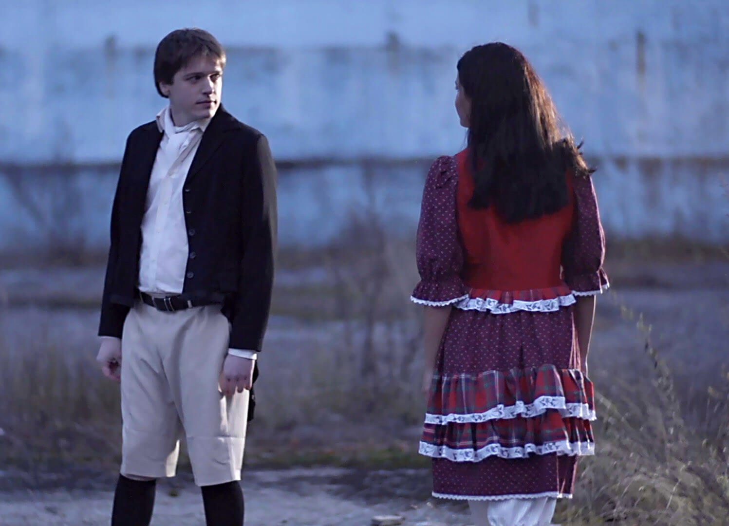 A frame from the movie Maids Doll