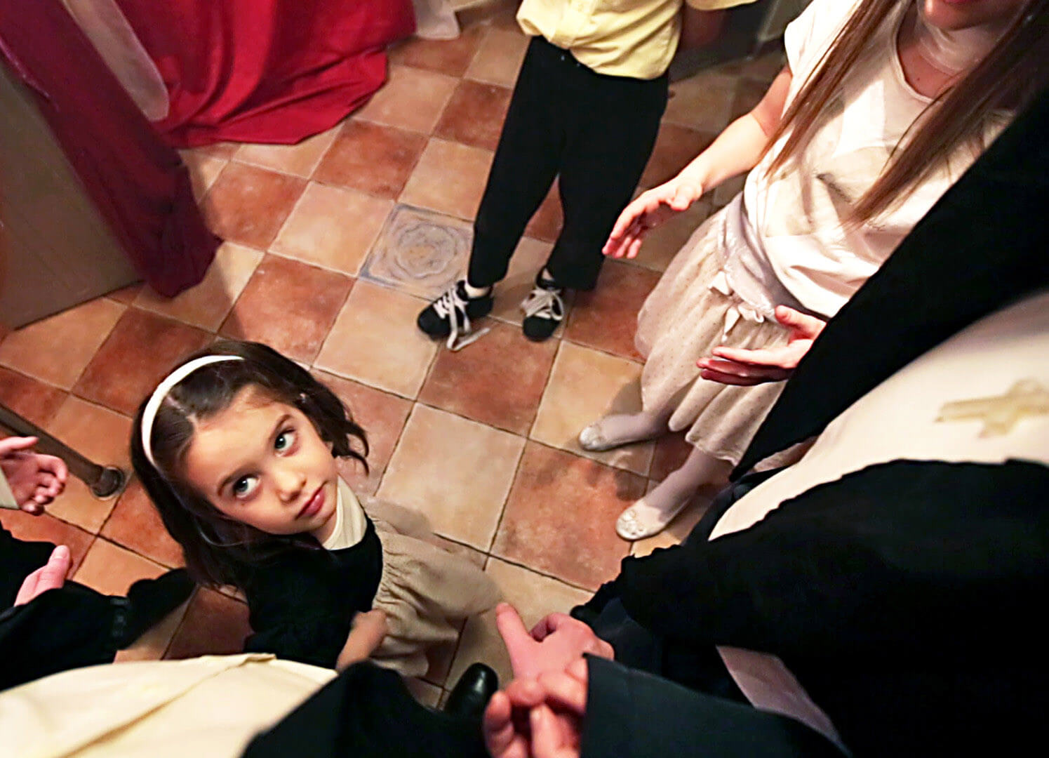 A frame from the movie Maids Doll