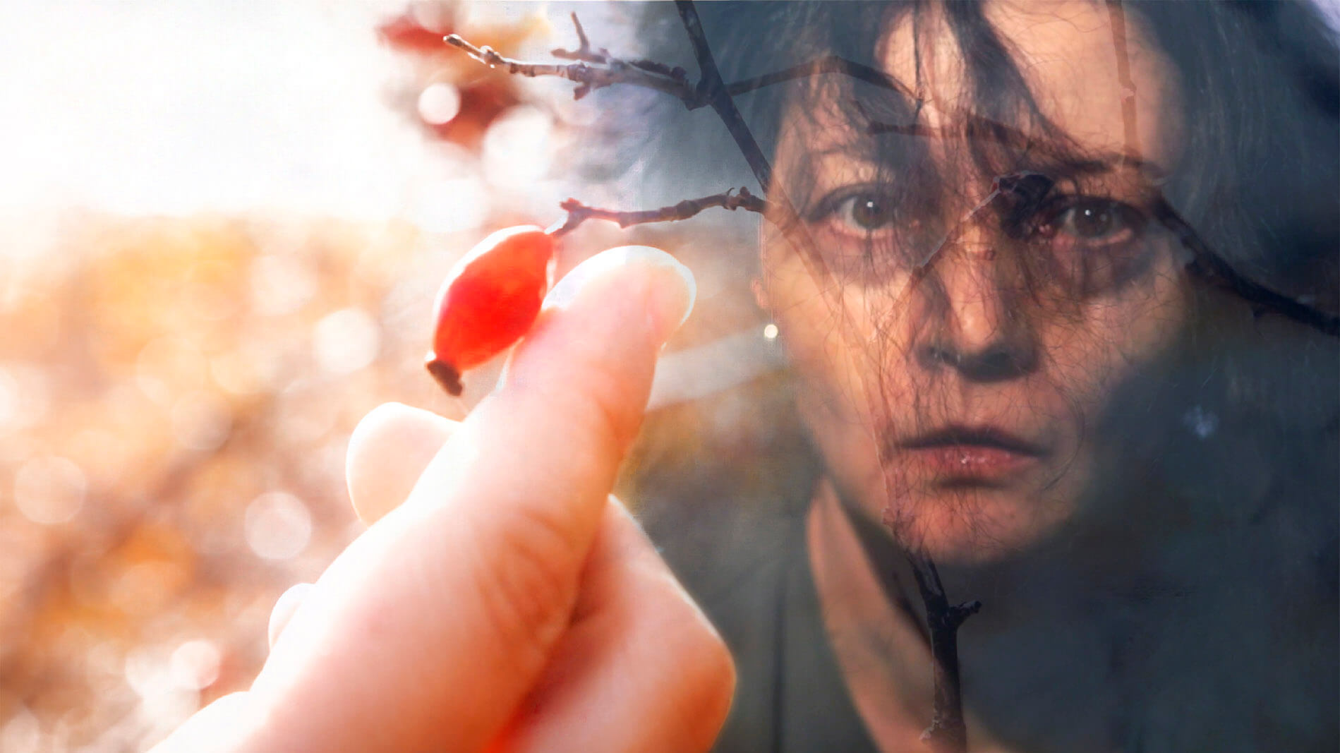 A frame from the movie Mama why are they killing us