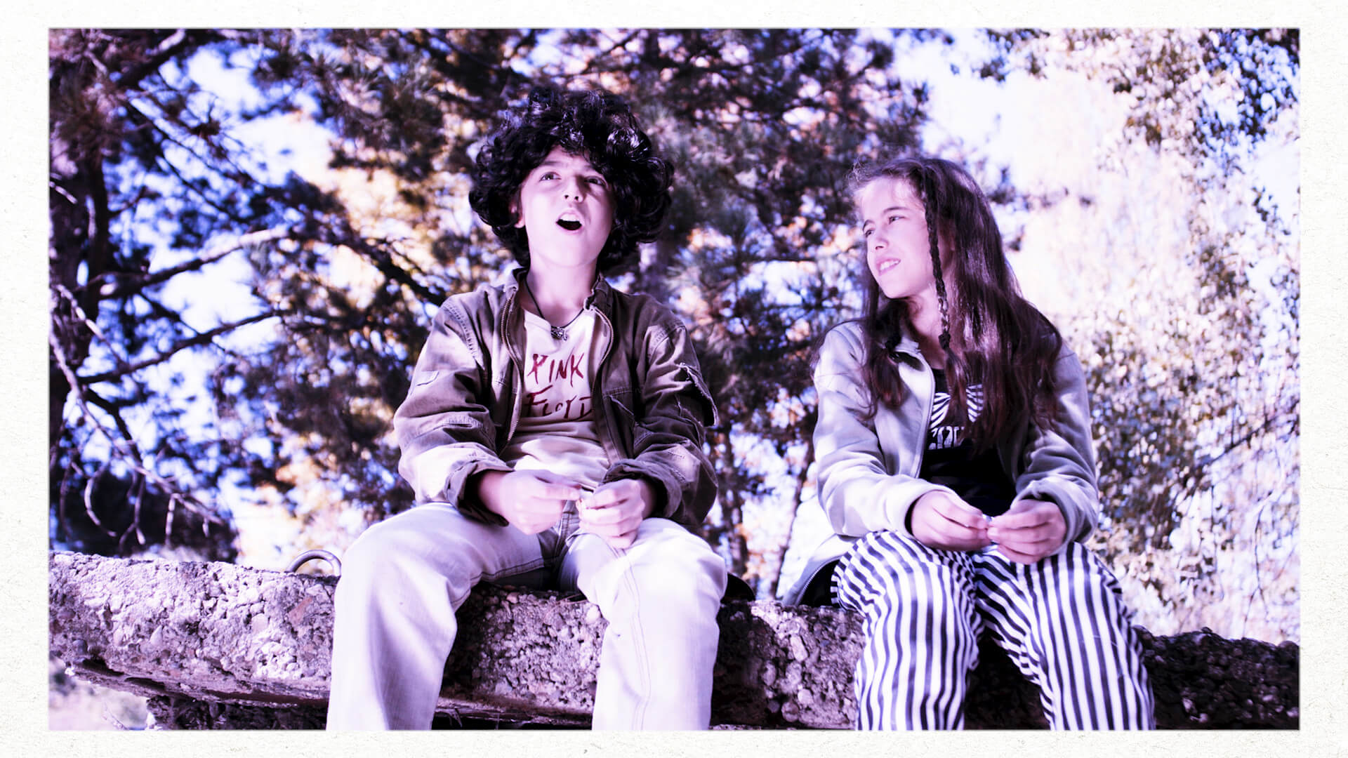 A frame from the movie No Perfect Memories